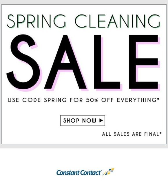 Don't let this SALE Spring by!-