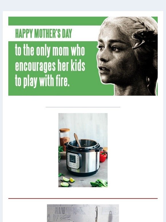 Did you forget about Mom?