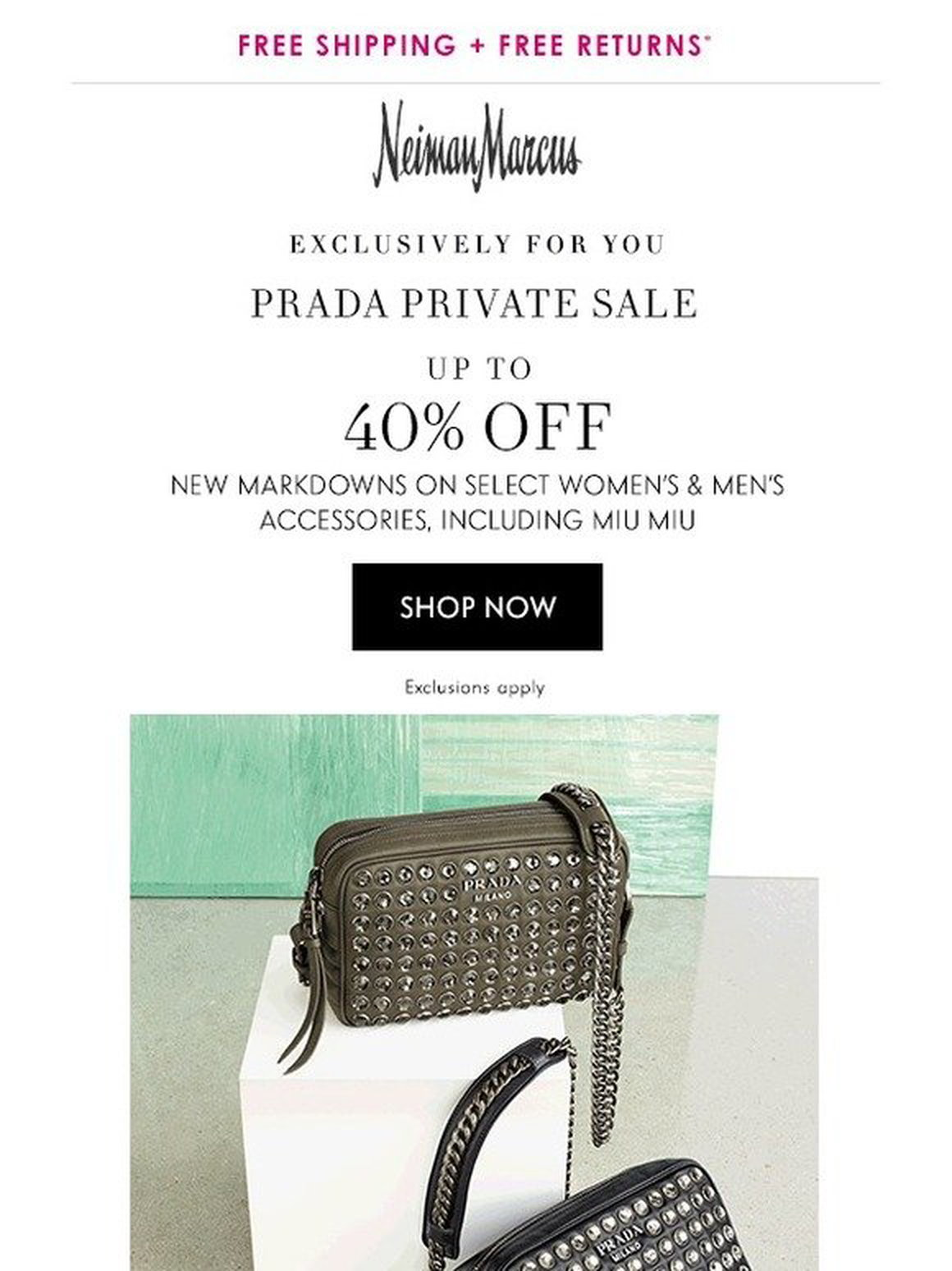 Neiman Marcus: Private sale: 40% off 