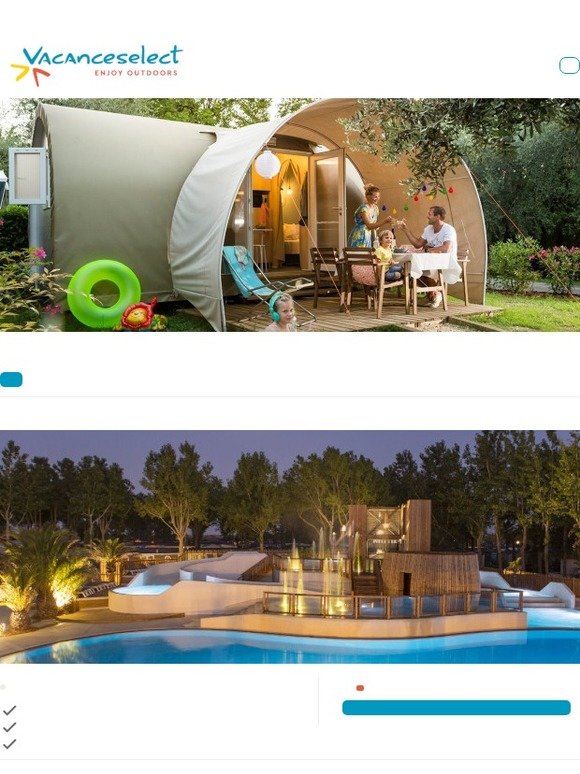 Les formules Glamping au prix les plus bas