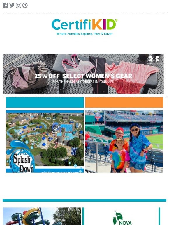 Certifikid 32 Off SplashDown Waterpark Limited Time Offer! Milled