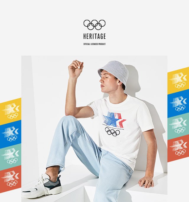 lacoste olympic heritage collection