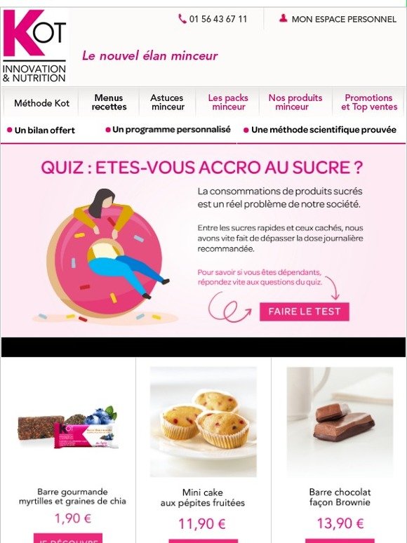 TEST : êtes vous accro au sucre ?