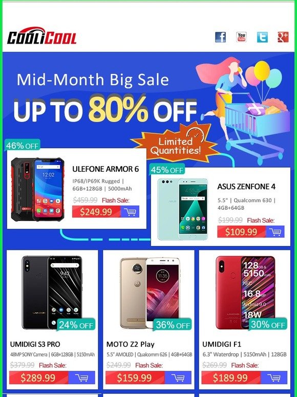 Mid-Month Up To 80% OFF Flash Sale, Limited Offer!