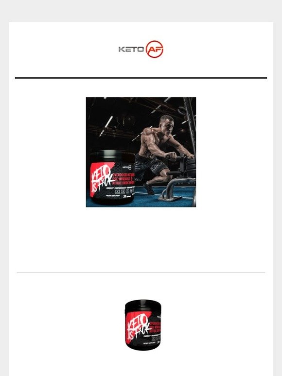 Back In Stock and Improved Formulation! Save 25% Off with code: KetoAF25