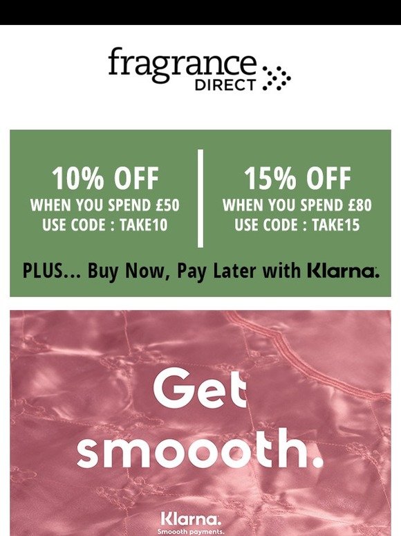 klarna fragrance direct