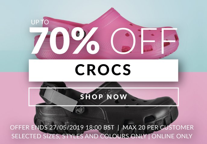 SportsDirect.com: Crocs | Up To 70% Off 
