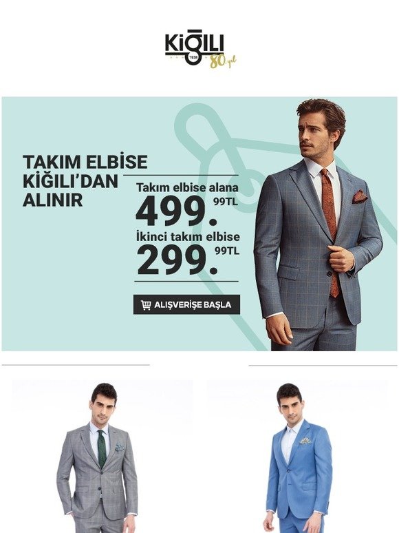 Kigili Com Kampanya Takim Elbise Kigili Dan Alinir Milled