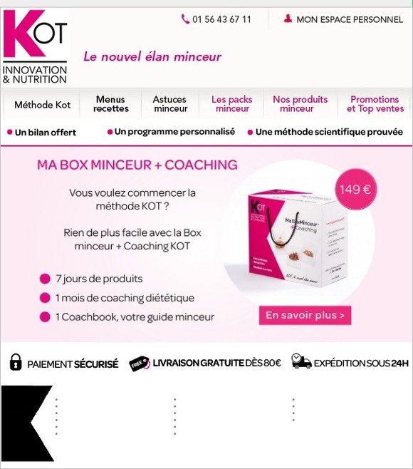 Box Minceur + Coaching