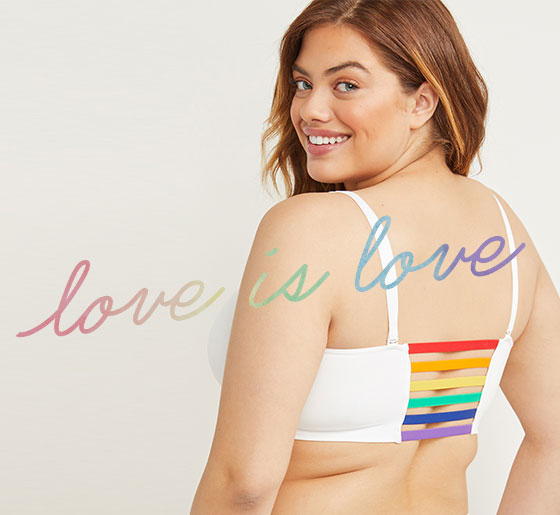 lane bryant pride bralette