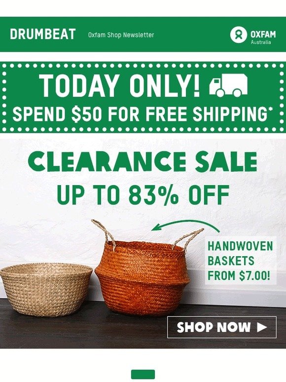 🎉 Up to 83% off! Don't miss out on our clearance sale