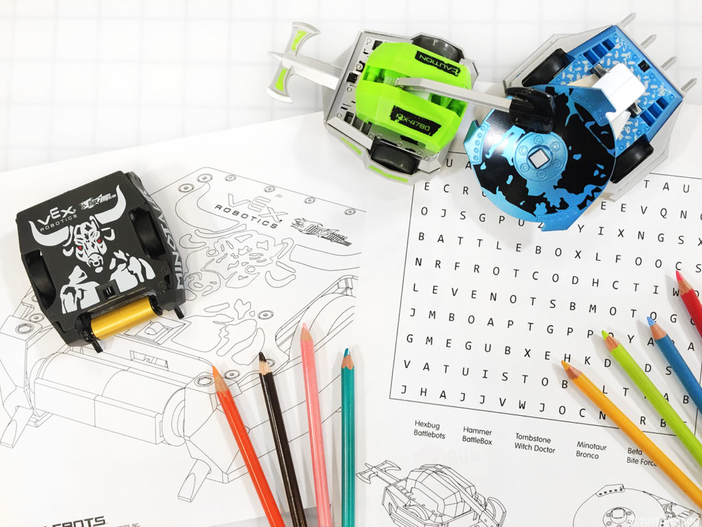 battlebots coloring pages