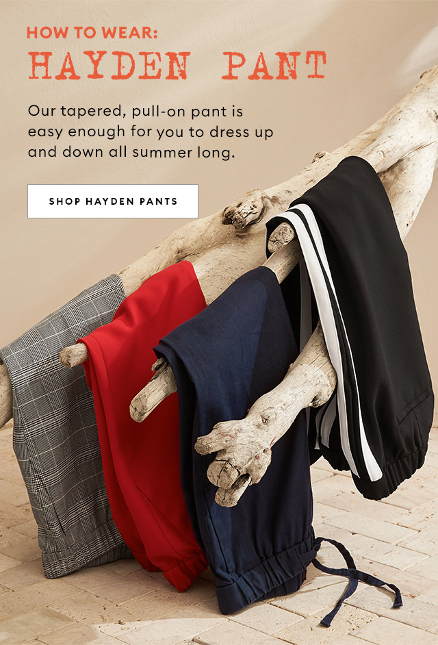 banana republic hayden pants