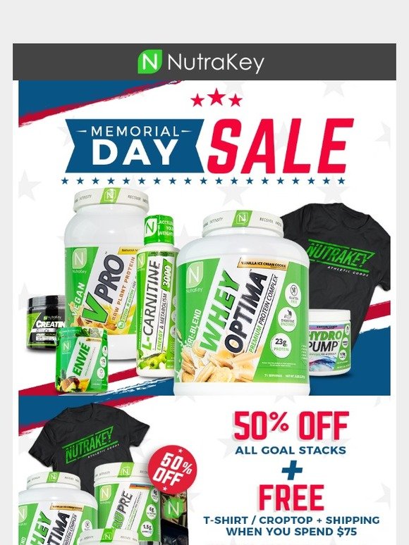 🇺🇸Memorial Day Sale 🇺🇸 15% OFF Sitewide + FREE T Shirt or Tank Top