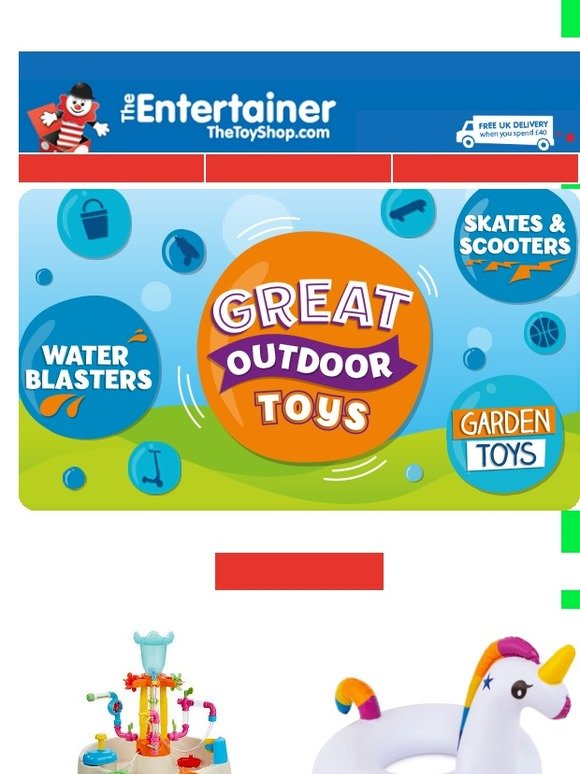 the entertainer outdoor toys