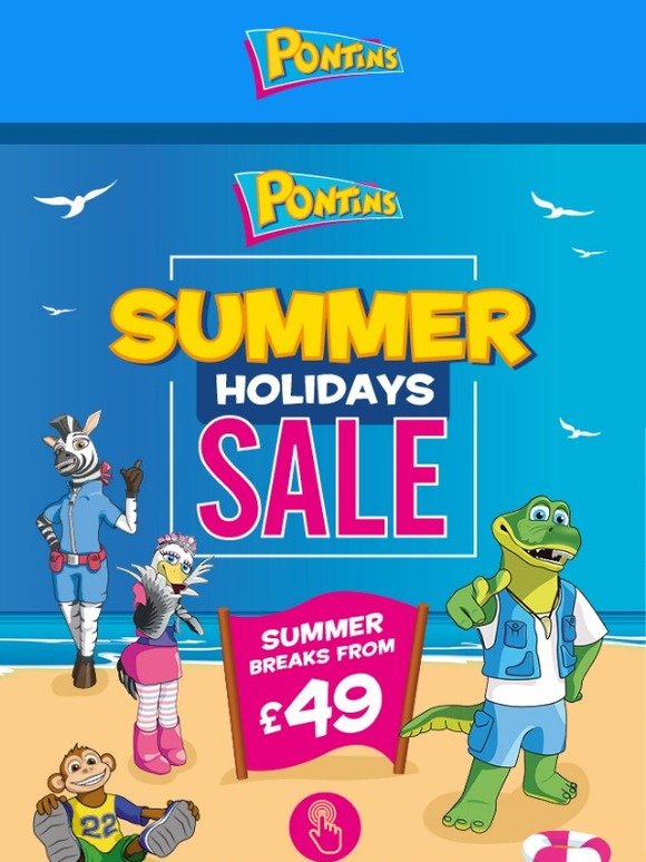 Pontins The Pontins Summer Sale Is Now On Family Summer Breaks From 