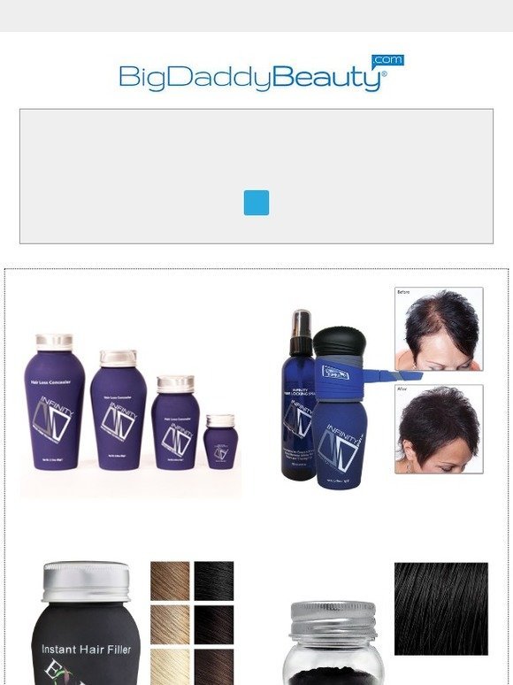 Save 20% OFF on All Hair Loss Solutions - BigDaddyBeauty.com