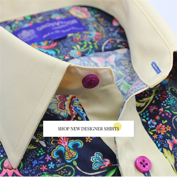 Grosvenor Shirts London NEW ARRIVALS Designer & Classic Shirts Milled