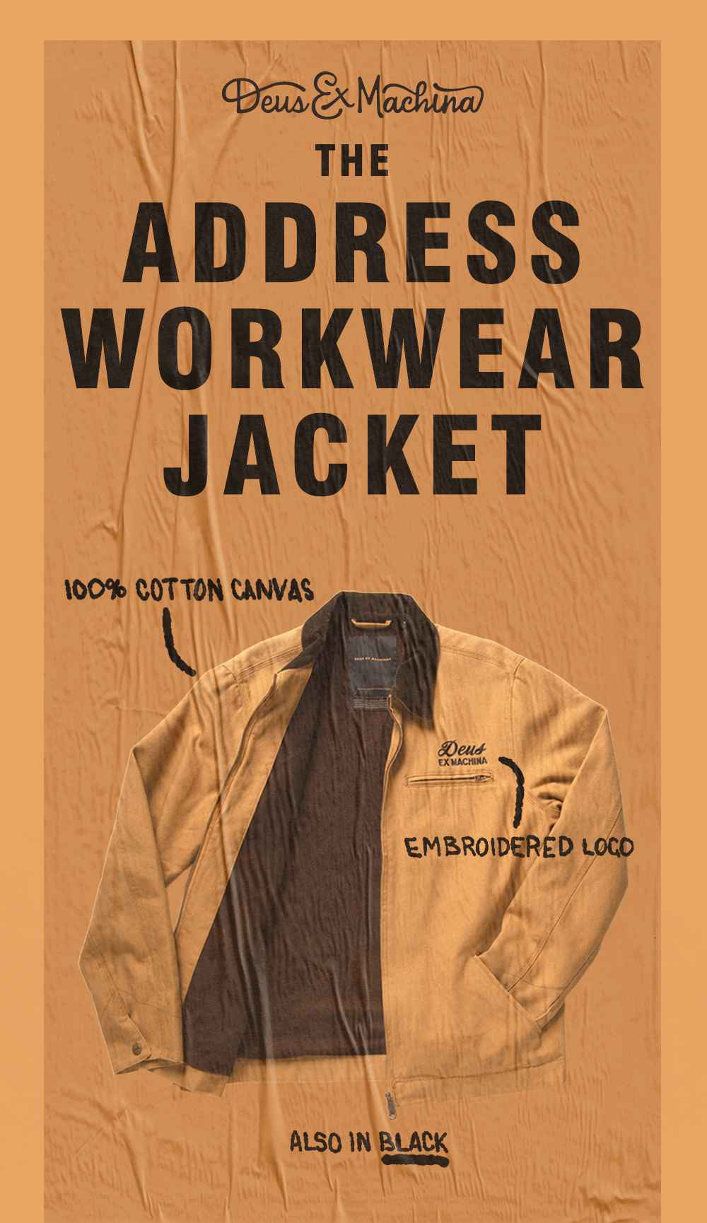 deus workwear jacket