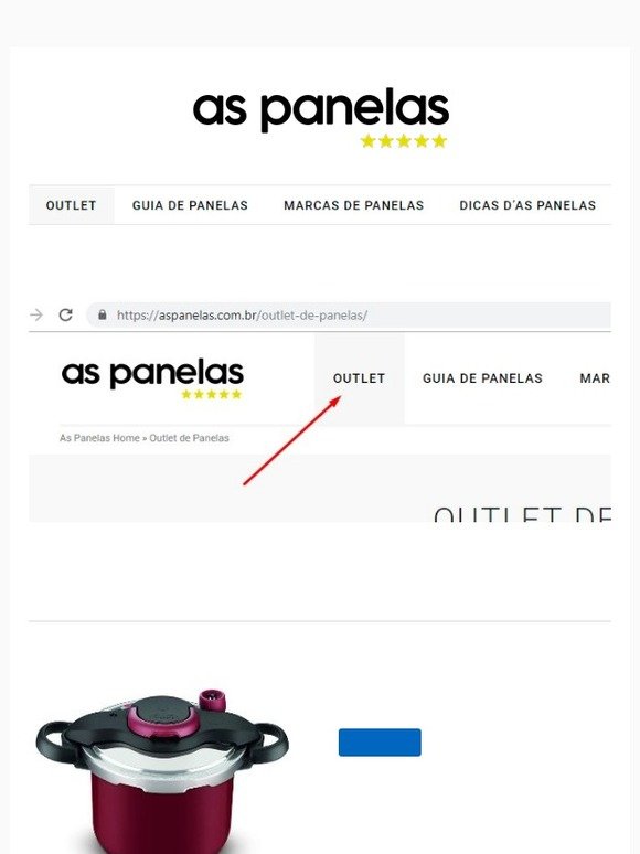 OUTLET As Panelas ⌛ Só os melhores modelos