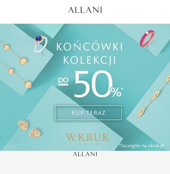 W.KRUK: Końcówki Kolekcji do -50%! 🤩