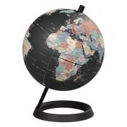 Jet Black Ocean Desk Globe