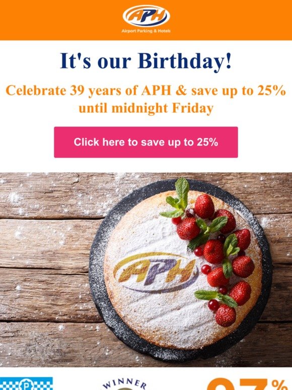 25% APH Birthday Sale | Ends Midnight Friday