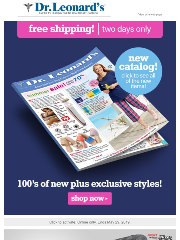 Dr. Leonard's NEW Items, Exclusively for You! Milled