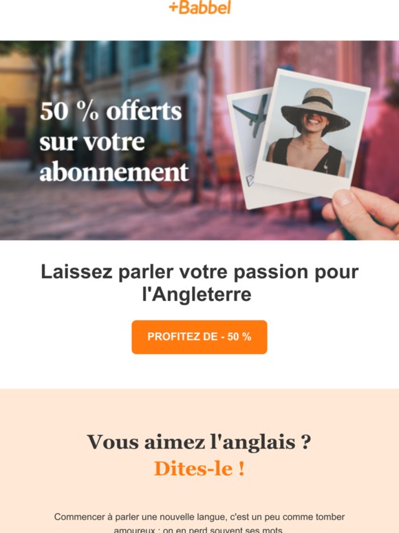 Savez-vous dire "  Angleterre, je t'aime " ?