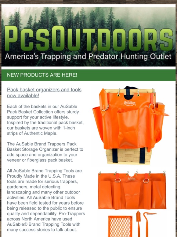 PcsOutdoors Deluxe Coyote Trapping Starter Kit (24 Pieces) USA