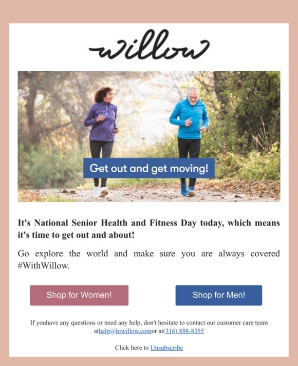 Happy National Senior Health and Fitness Day!