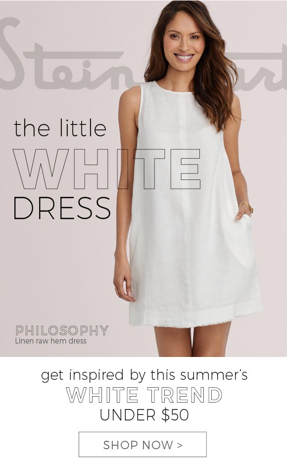 Stein Mart: The Little White Dress - The New Summer Must-Have | Milled