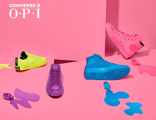Journeys: TODAY - Converse x OPI. Only 