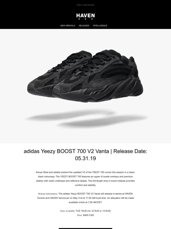 haven yeezy 700