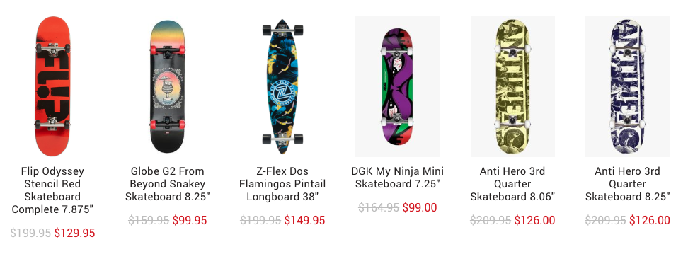 skate shops with afterpay