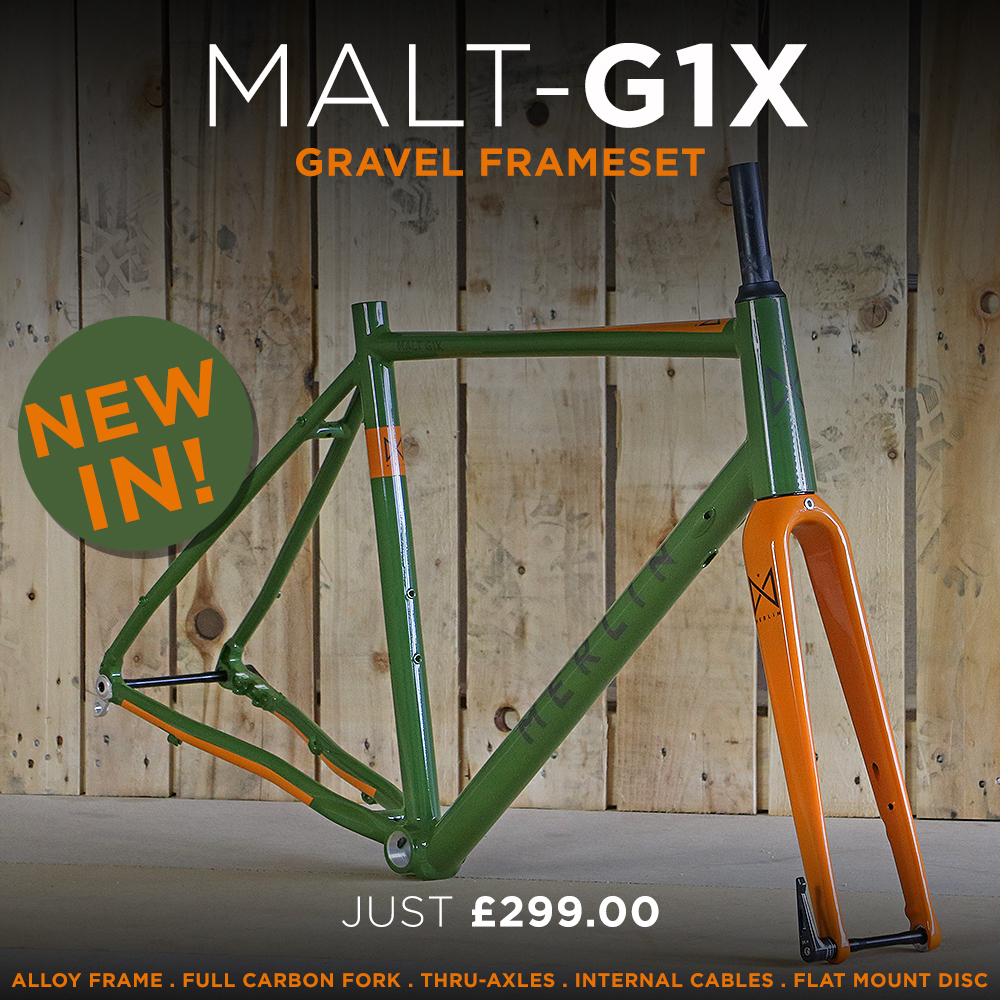 alloy gravel frameset