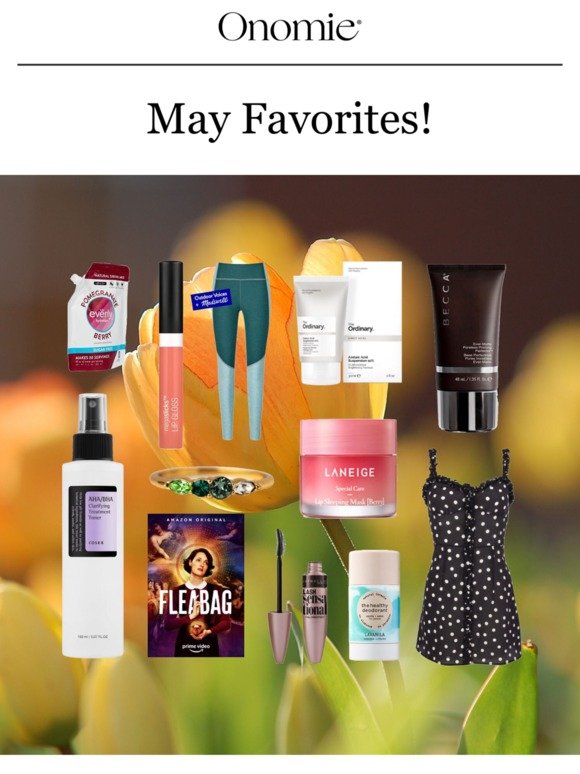 Mayday! Our monthly favorites are here!