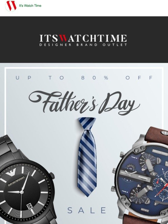 ☰ Poppa's got a brand new watch! Our Father's Day sale is now on....