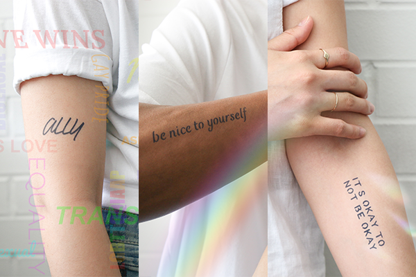 Inkbox Tattoos Pride Let Your True Colors Shine Through Milled