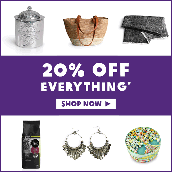 20% off everything - one week to go