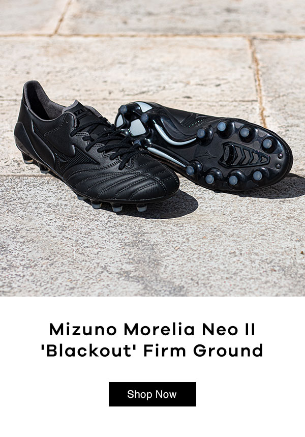 mizuno morelia 2 blackout