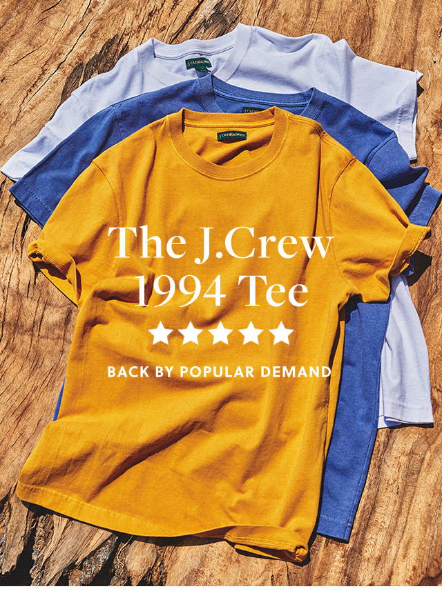 j crew 1994 tee