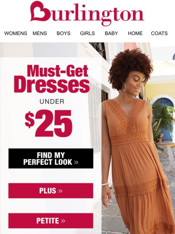 Burlington Coat Factory Summer forecast dresses under 25 Milled