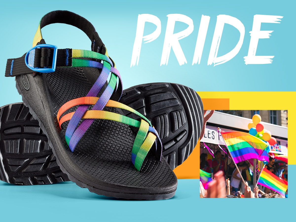 rainbow chacos on sale