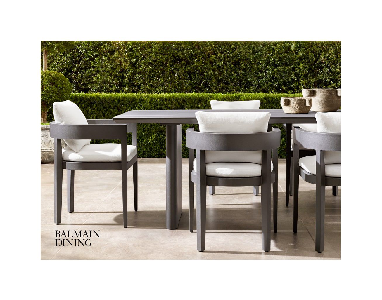 Restoration Hardware The Balmain Outdoor Collection. In Solid Teak