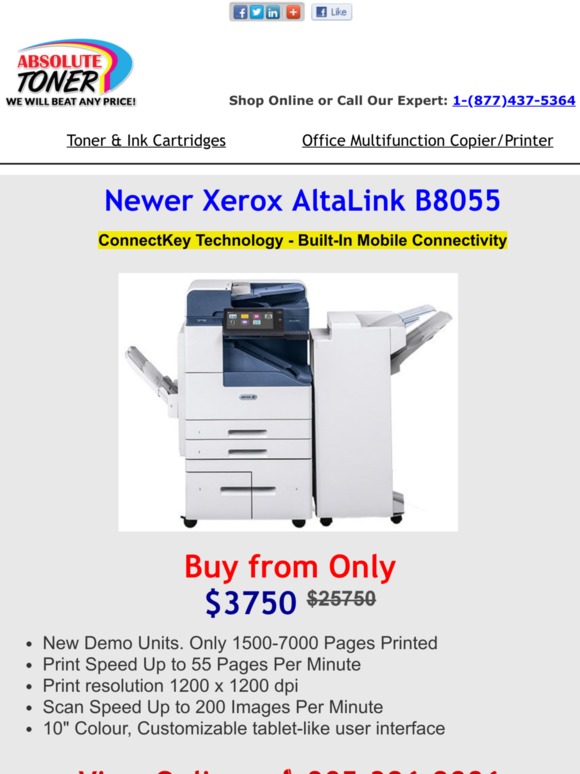 xerox altalink b8055 price