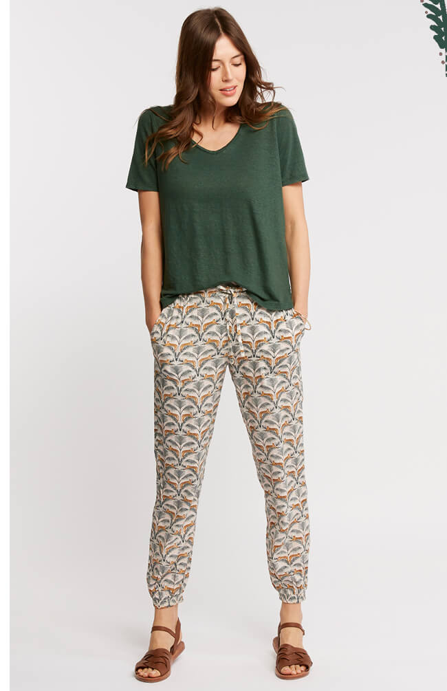 fat face leopard dress