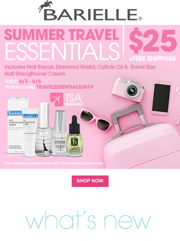 Fisk Industries Inc 15 off our Summer Travel Essentials, plus free
