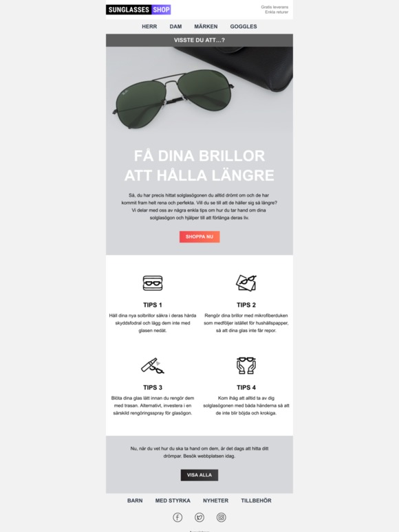 Det rätta sättet att ta hand om dina nya brillor