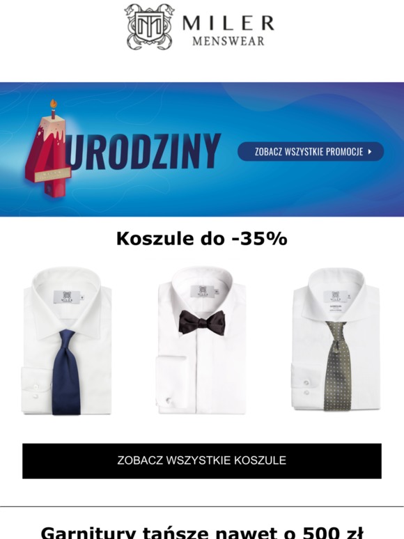 Garnitury tańsze nawet o 500 zł >>